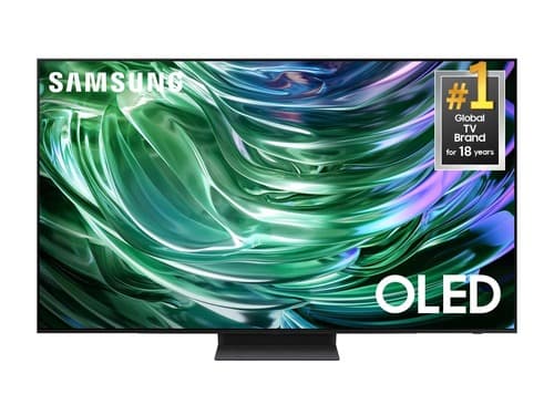Samsung S90D QN55S90DAF 55 Inches 4K Smart OLED TV - Graphite Black - 3840 x 2160 - NQ4 AI Gen2 Processor - Alexa, Google Assistant, Bixby Supported -