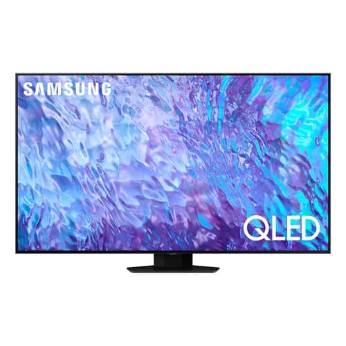 Samsung Q80C QN65Q80CAF 65 Inches 4K Smart LED TV - Titan Black - UHD - 2023 - 3840 x 2160 Resolution - HLG, HDR10+, Quantum HDR+ - Quantum Dot LED Ba
