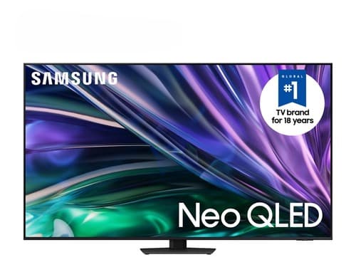 Samsung Neo QN85D QN75QN85DBF 75 Inches Smart QLED 4K TV with Tizen OS - Graphite Black - 3840x2160 - 120 Hertz - Neo Slim Design - Series 8 - 2024