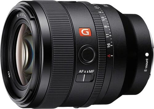 Sony SEL50F14GM FE 50mm F1.4 GM Full-Frame Large-Aperture G Master Lens - Sony E Mount - Autofocus - Black