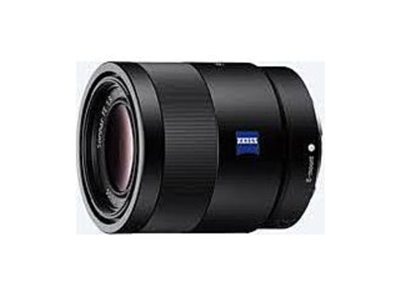 Sony Sonnar T* SEL55F18Z - 55 mm - f/1.8 - Mid-range Zoom Lens for Sony E - 49 mm Attachment - 0.14x MagnificationOptical IS - 2.5"Diameter