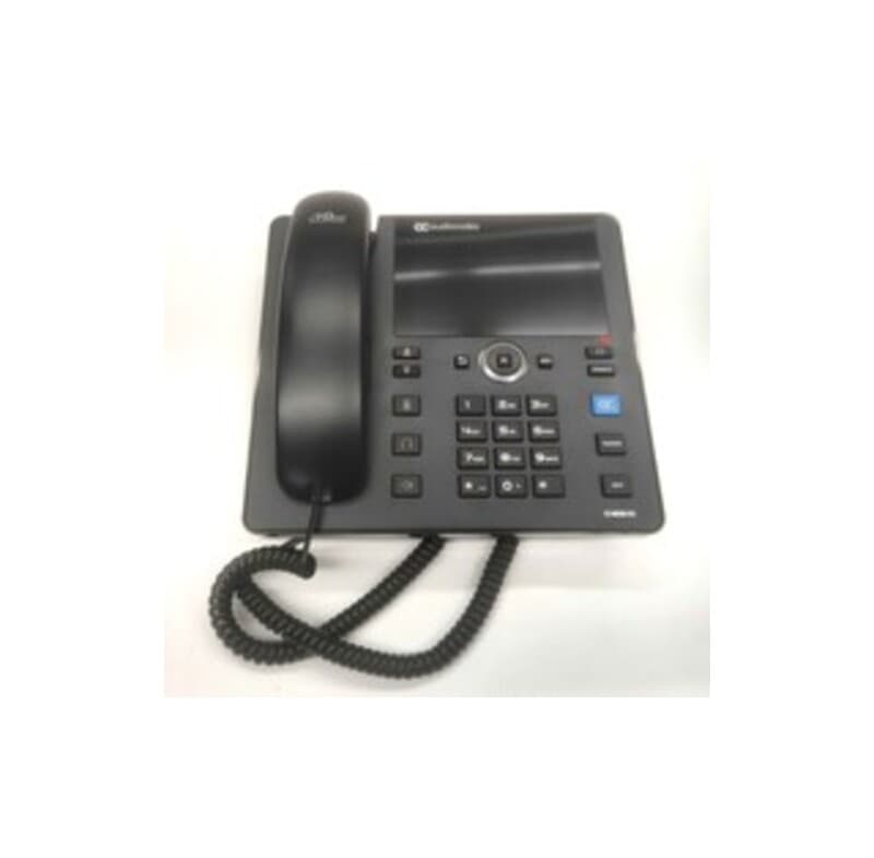 AudioCodes TEAMS-C455HD-DBW C455HD Poe IP Phone - Black - Integrated Luetooth - Wi-fi