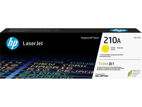 HP W2102A Yellow Toner Cartridge - LaserJet - Standard Capacity - 1800 Pages Yield