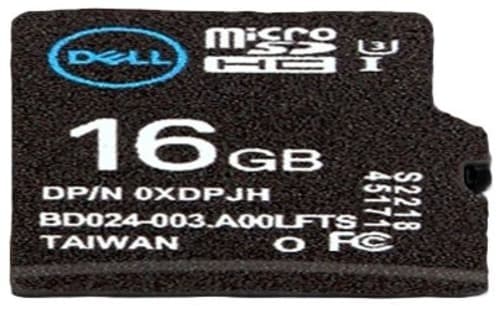 Dell XDPJH 16 GB Micro SDHC Card for IDSDM Module In 14th Gen PowerEdge Servers - UHS-I U3 - BD024-003.A00LFTS