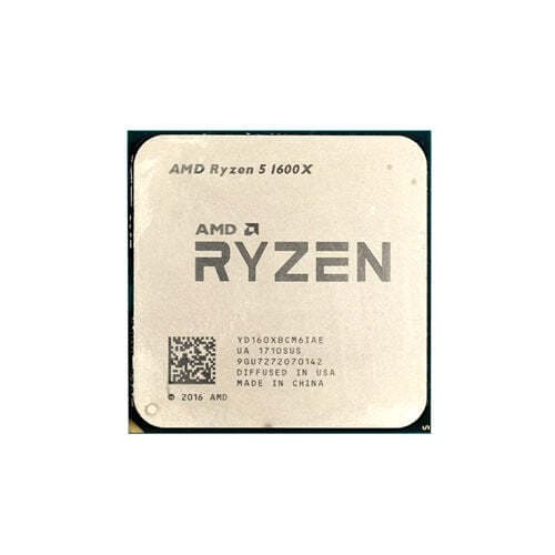 AMD Ryzen 5 1600X YD160XBCM6IAE Desktop Processor - 6 Core - 3.6 GHz Base Clock Speed - 16 MB L3 Cache - AMD Socket AM4 - 95 Watts - Summit Ridge - 14
