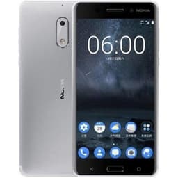 Begagnad Nokia 6 Duos 32GB i Toppskick Grade A - Silver