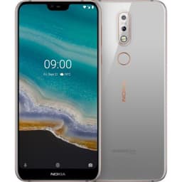 Begagnad Nokia 7.1 64GB i bra skick Grade B - Stål