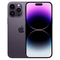 Apple iPhone 14 Pro Max Single Sim - Very Good - Deep Purple - Unlocked - 128gb