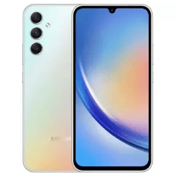 Samsung Galaxy A34 5G Dual Sim - Very Good - Awesome Silver - Unlocked - 128gb