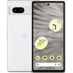 Google Pixel 7a Dual Sim - Very Good - Snow - Unlocked - 128gb