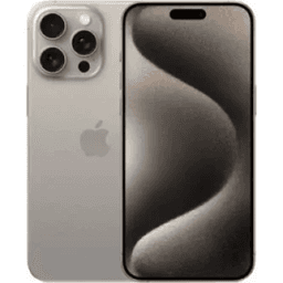 Apple iPhone 15 Pro Max Single Sim - Very Good - Natural Titanium - Unlocked - 1tb