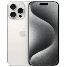 Apple iPhone 15 Pro Max Single Sim - Like New - White Titanium - Unlocked - 512gb