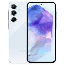 Samsung Galaxy A55 5G Dual Sim - Pristine - Awesome Iceblue - Unlocked - 128gb