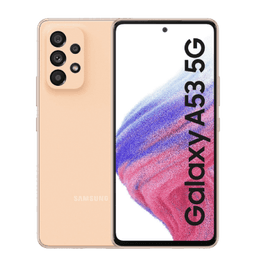 Samsung Galaxy A53 5G Dual Sim - Pristine - Awesome Peach - Unlocked - 128gb