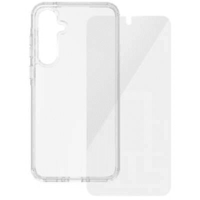 Caseym Recycled Clear Case & Screen Protector Bundle Like New - Clear - Galaxy S26
