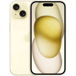 Apple iPhone 15 Single Sim - Very Good - Yellow - Unlocked - 128gb
