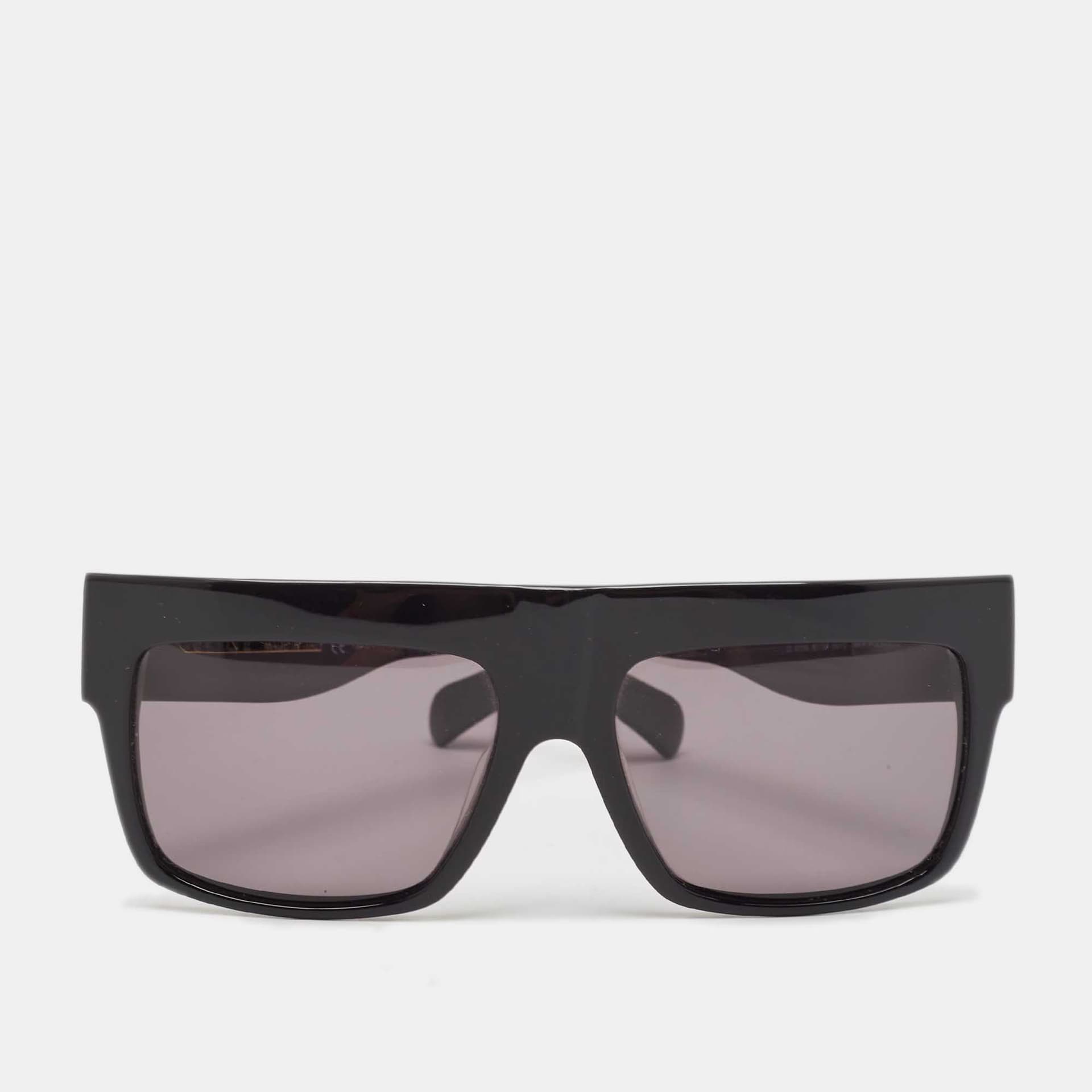 Celine Black/Grey CL41756 ZZ Top Rectangle Sunglasses