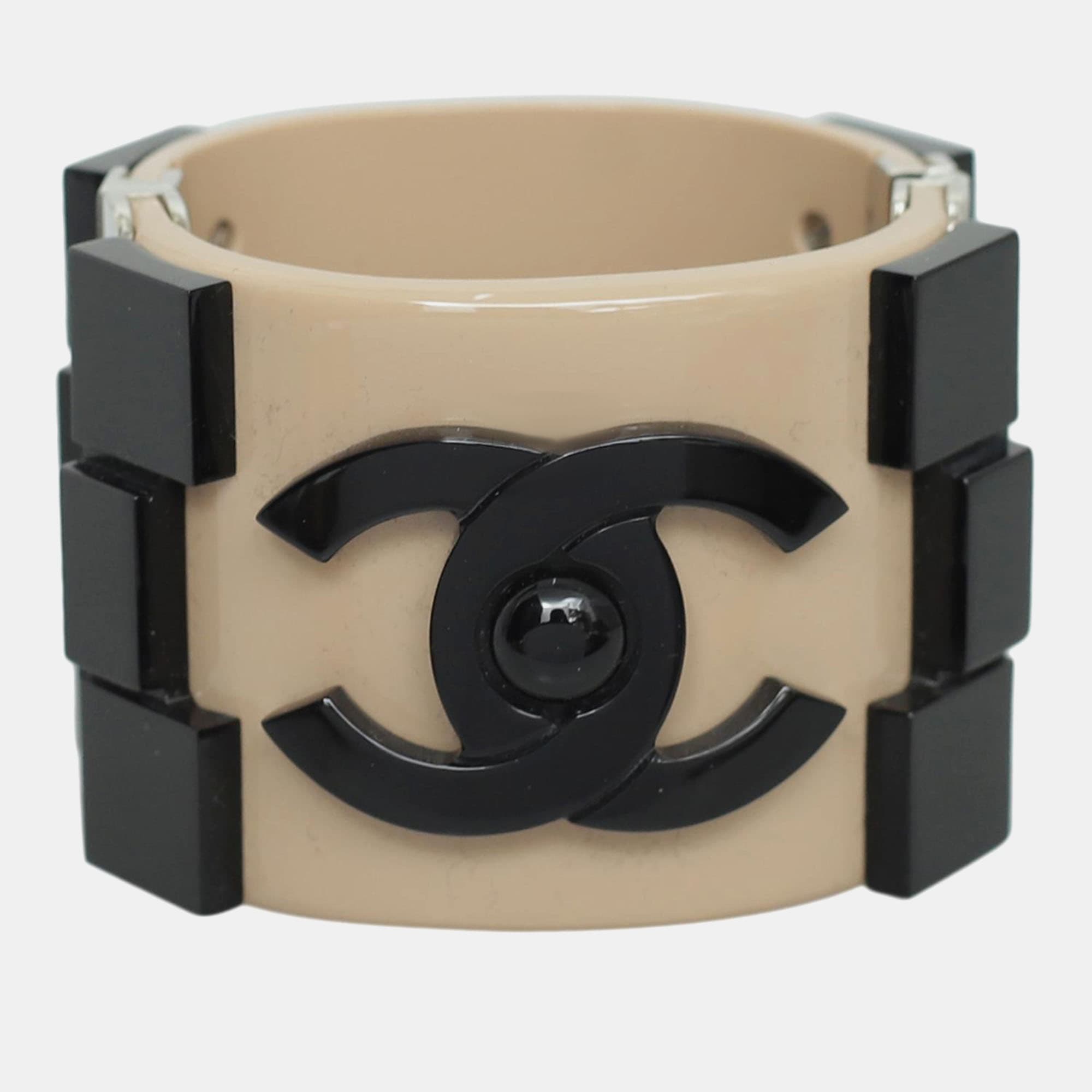 Chanel CC Boy Brick Cuff Bracelet
