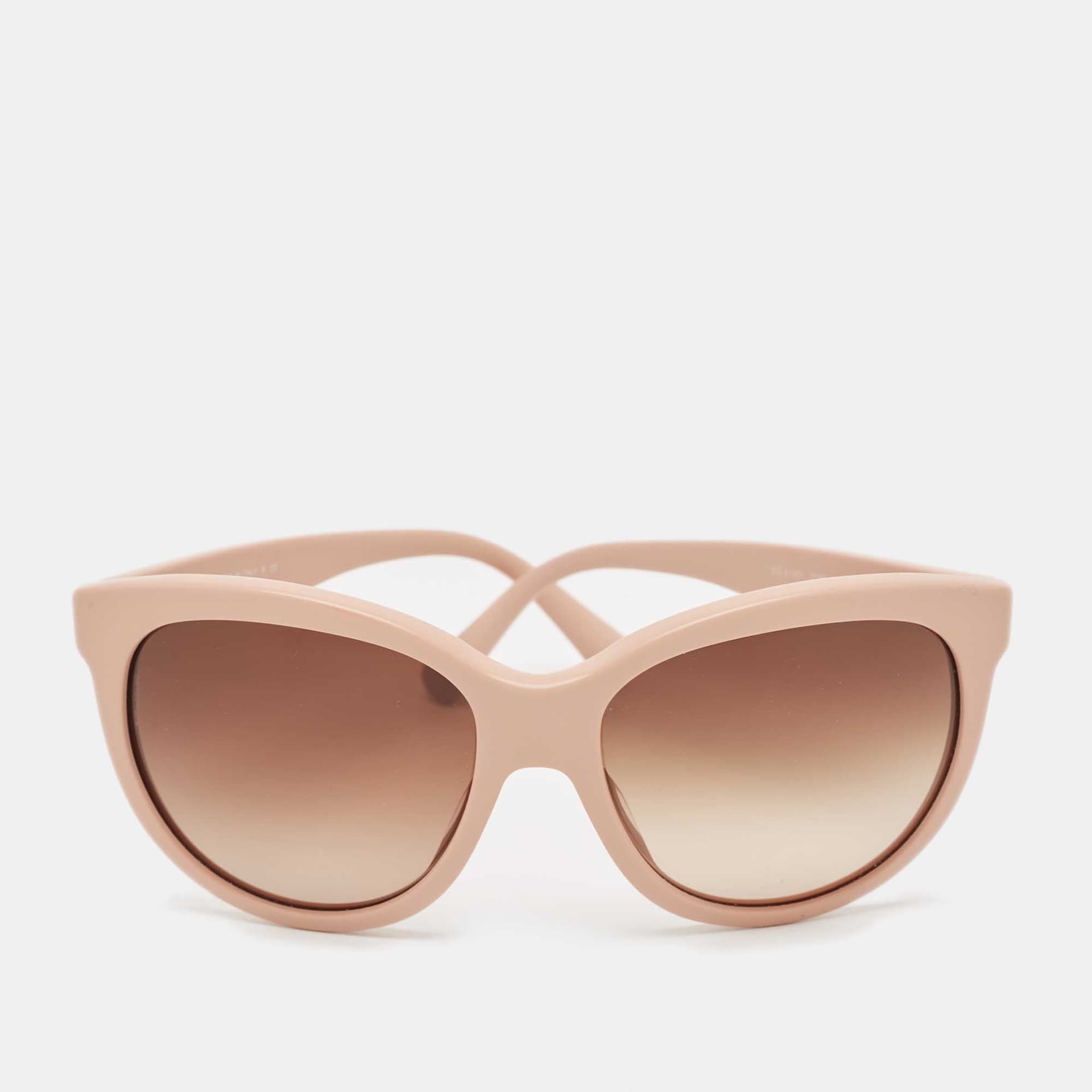Dolce & Gabbana Pink/Brown Gradient DG4149 Butterfly Sunglasses