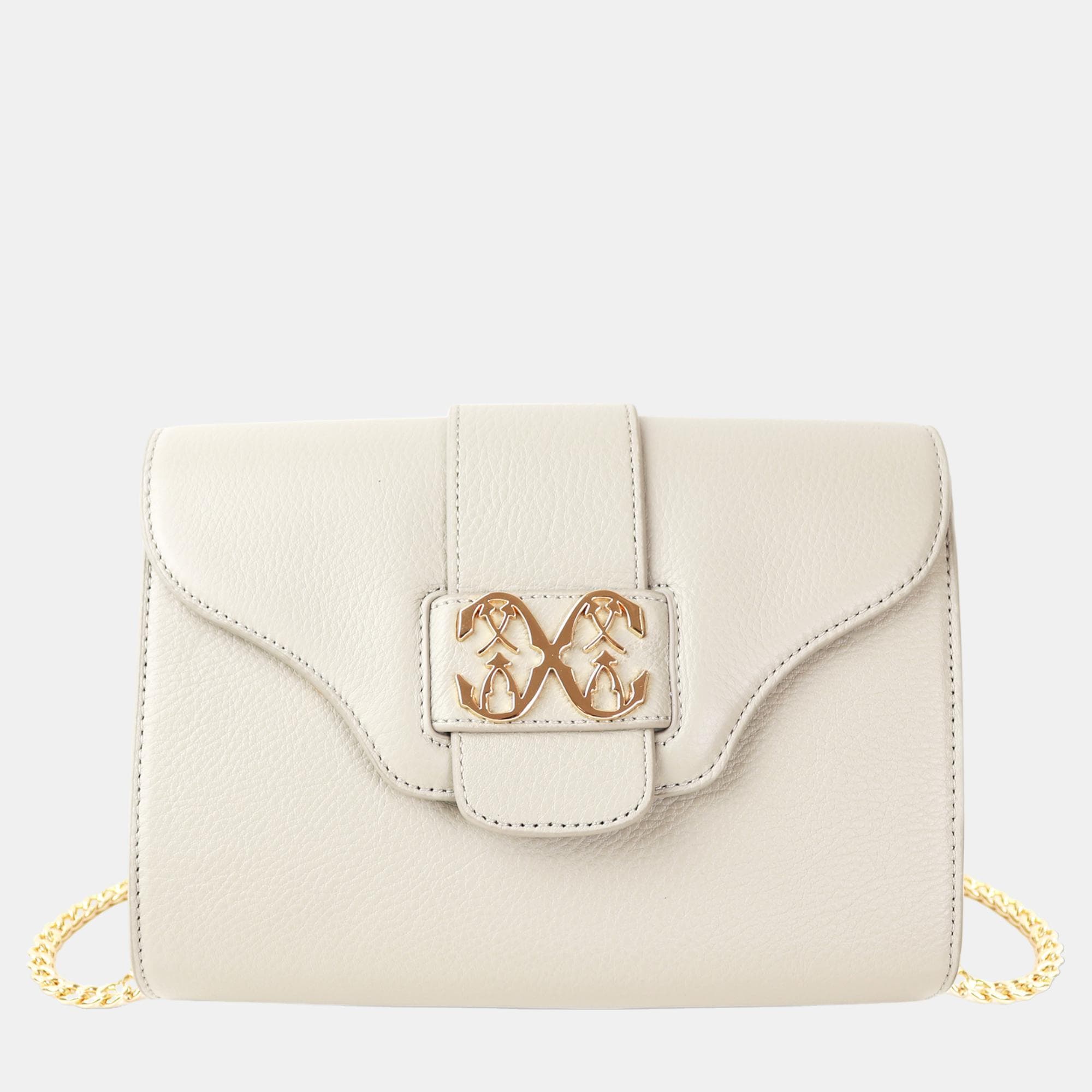 Charriol Cream Leather Marie Olga Crossbody bag