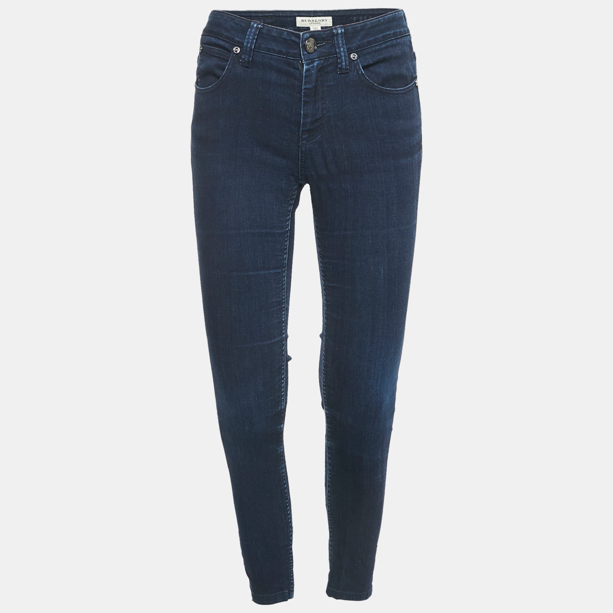 Burberry London Blue Denim Jeans S Waist 26"