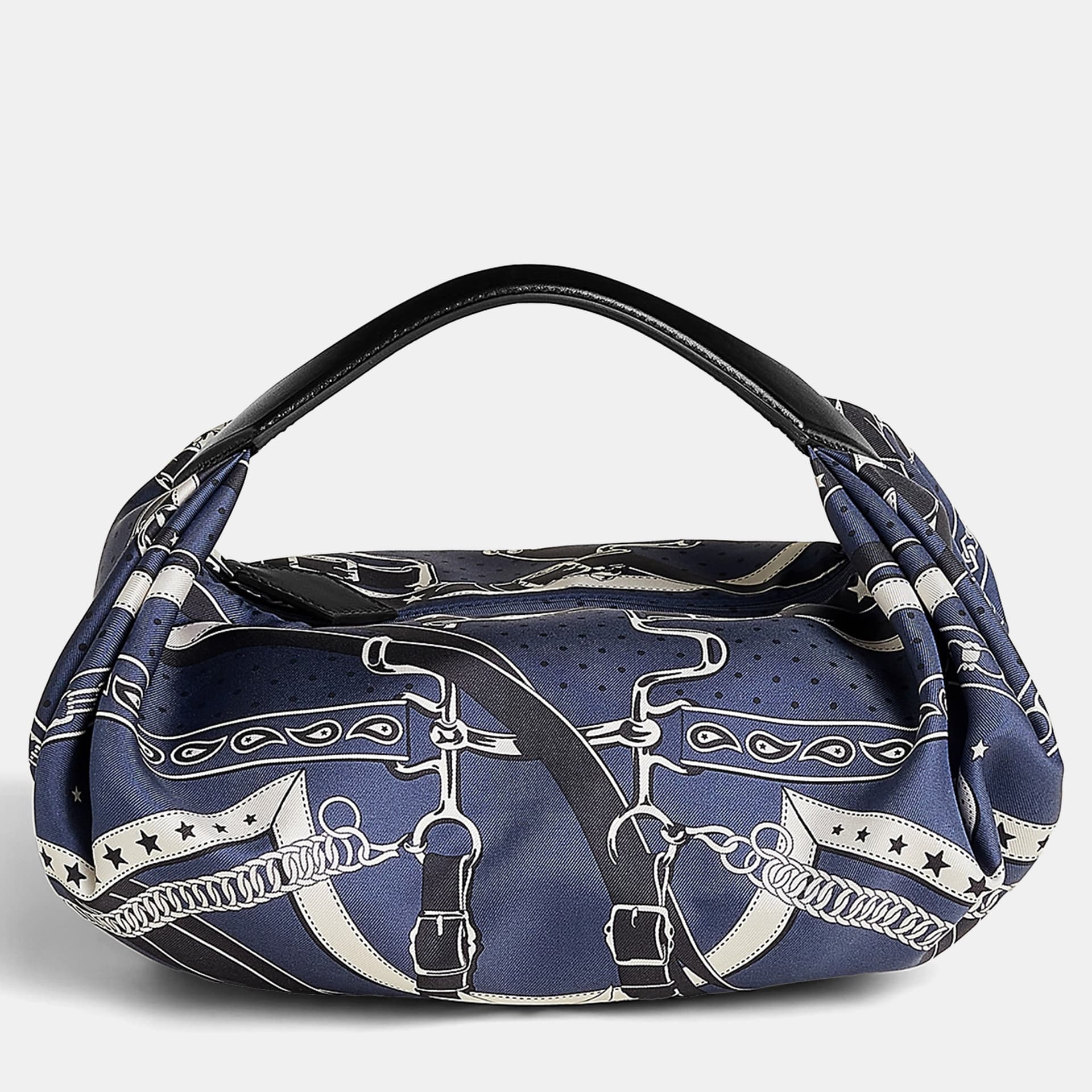 Hermes Bleu Indigo Noir Balusoie bag