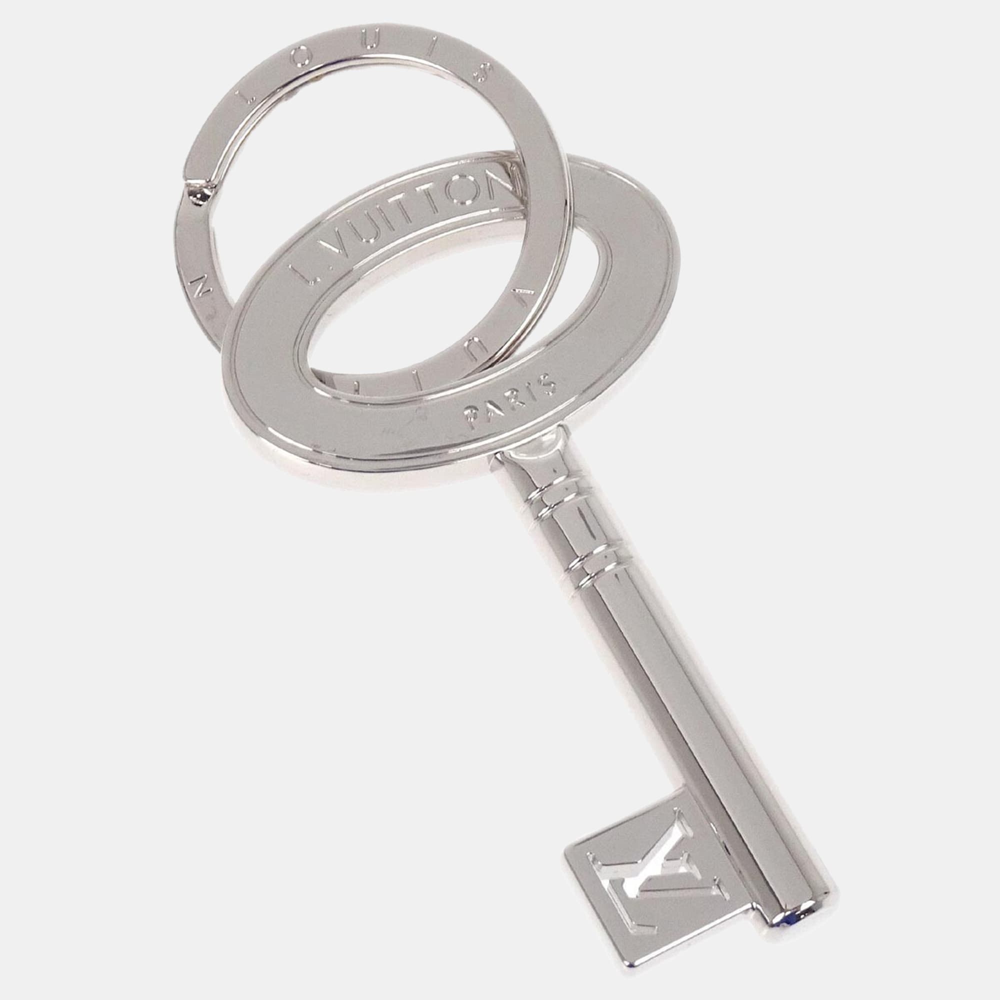 Louis Vuitton Silver Plated Travel Key Ring