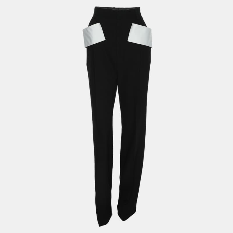 Givenchy Black Wool Trousers S