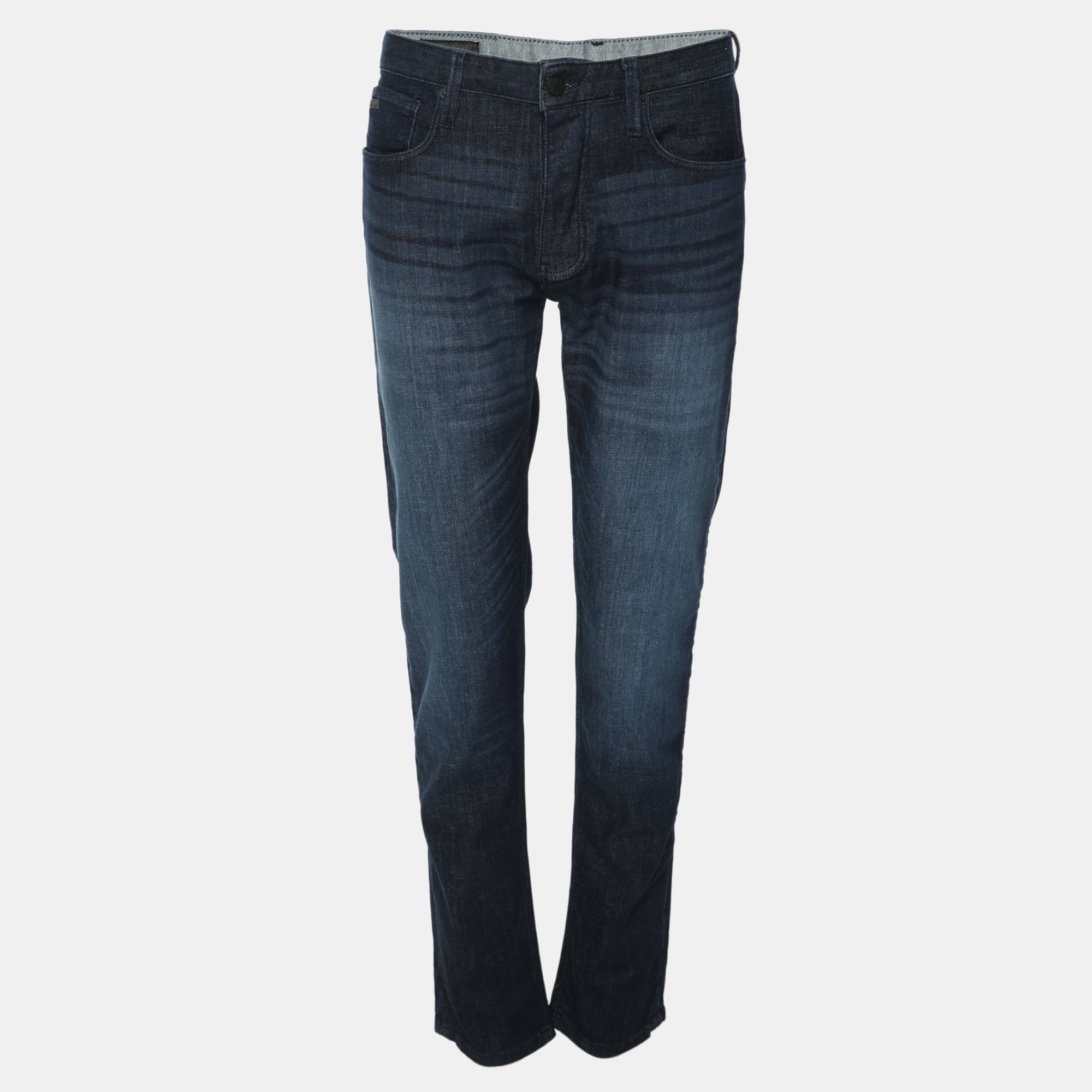 Emporio Armani Blue Denim Jeans L