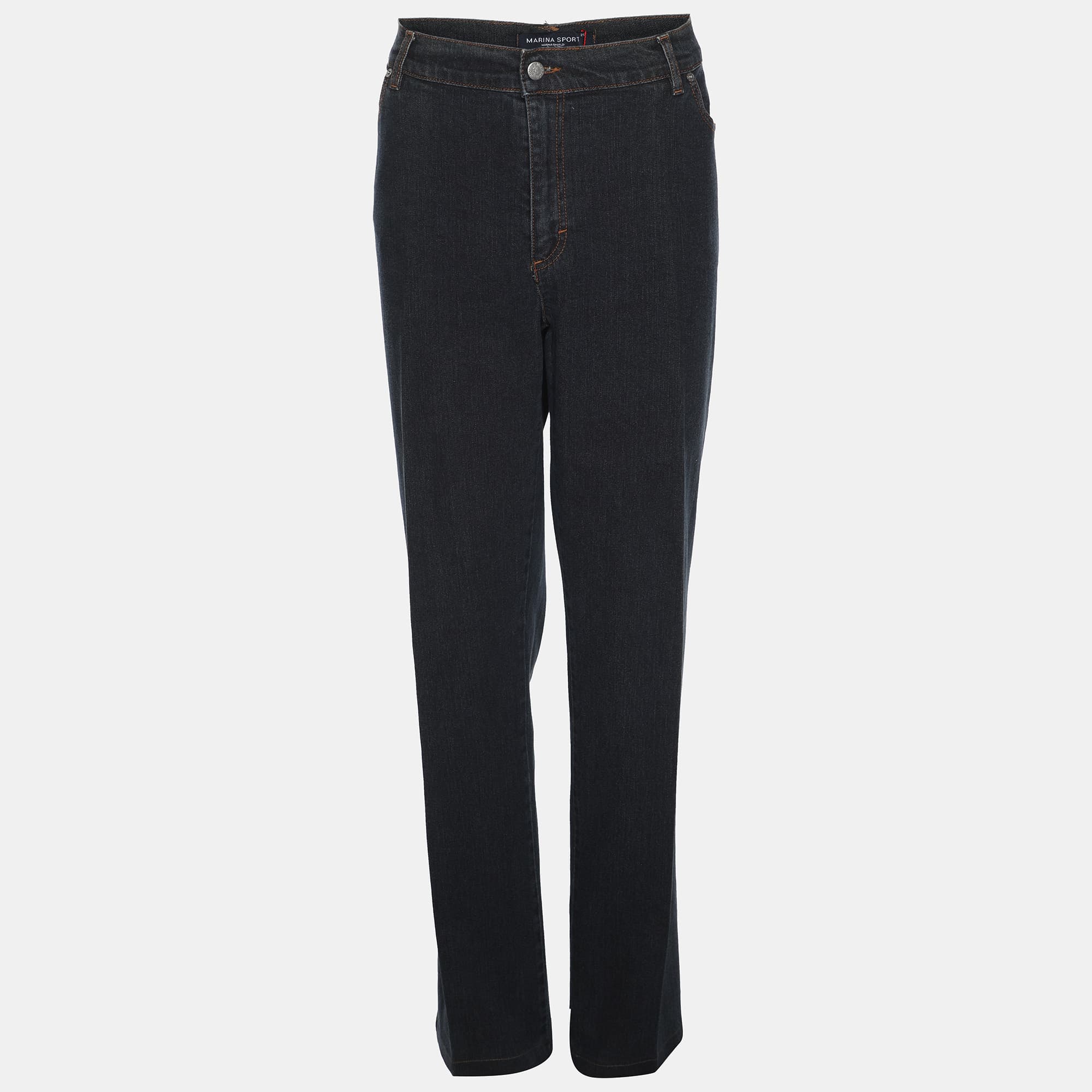 Marina Sport by Marina Rinaldi Blue Denim Jeans L