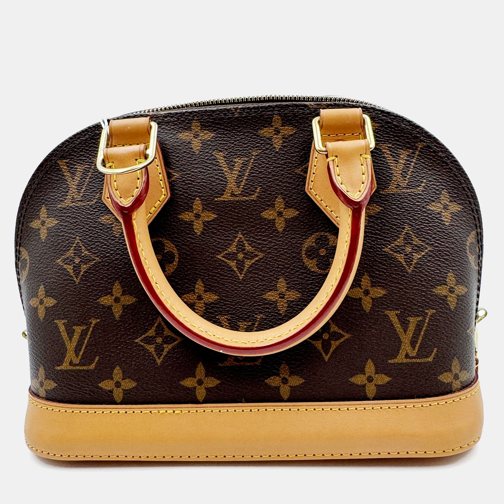 Louis Vuitton Alma Bb Shoulder Handbag Monogram Canvas