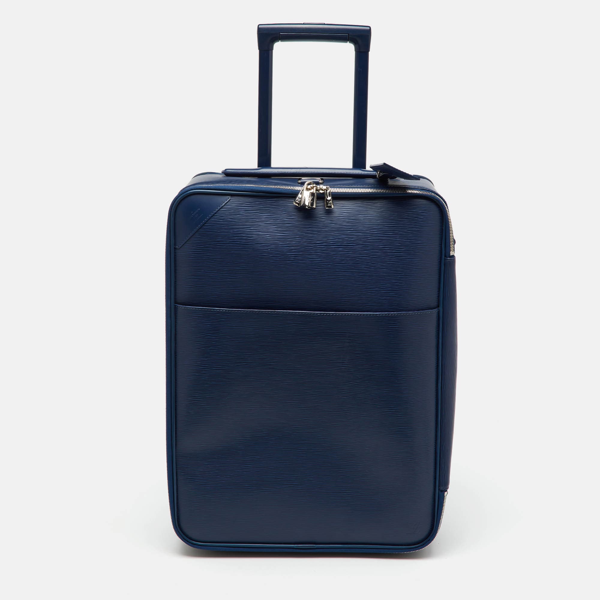Louis Vuitton Indigo&nbsp;Epi Leather Pegase 55 Trolley Luggage
