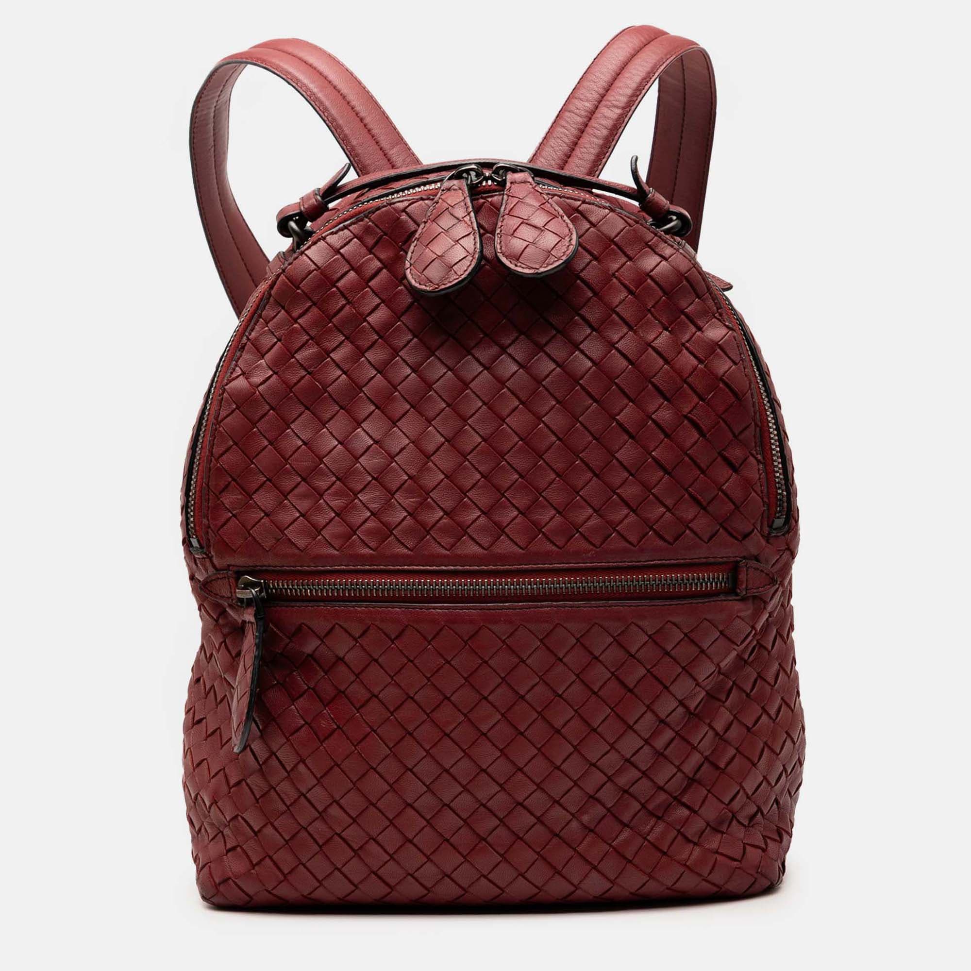 Bottega Veneta Nappa Intrecciato Backpack