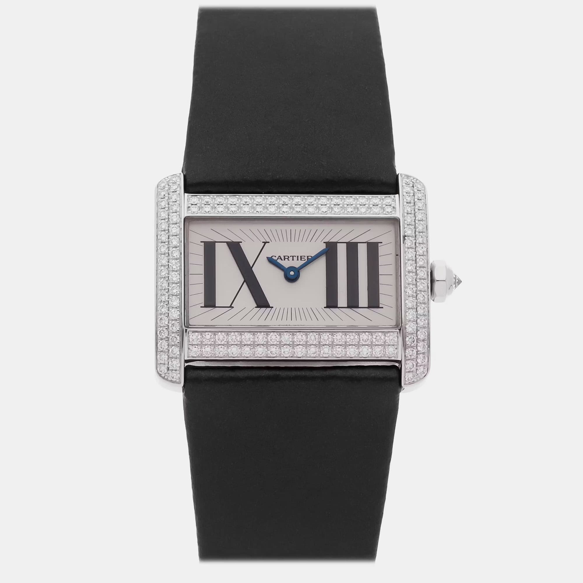 Pre-Owned Cartier Tank Divan WA301571 31 mm x 20 mm