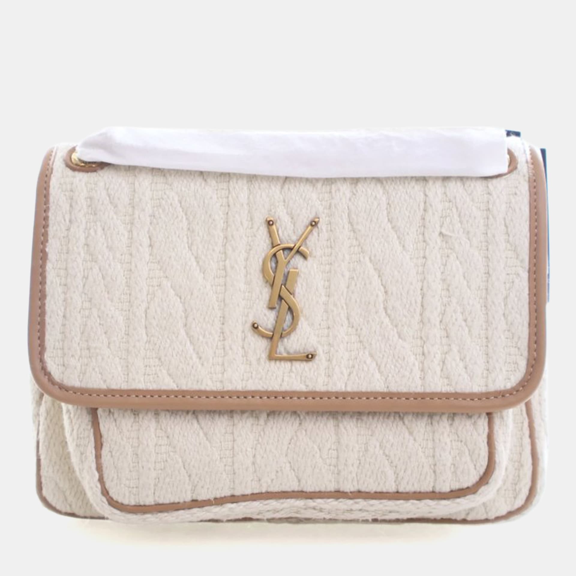 Saint Laurent Baby Knit Niki Bag