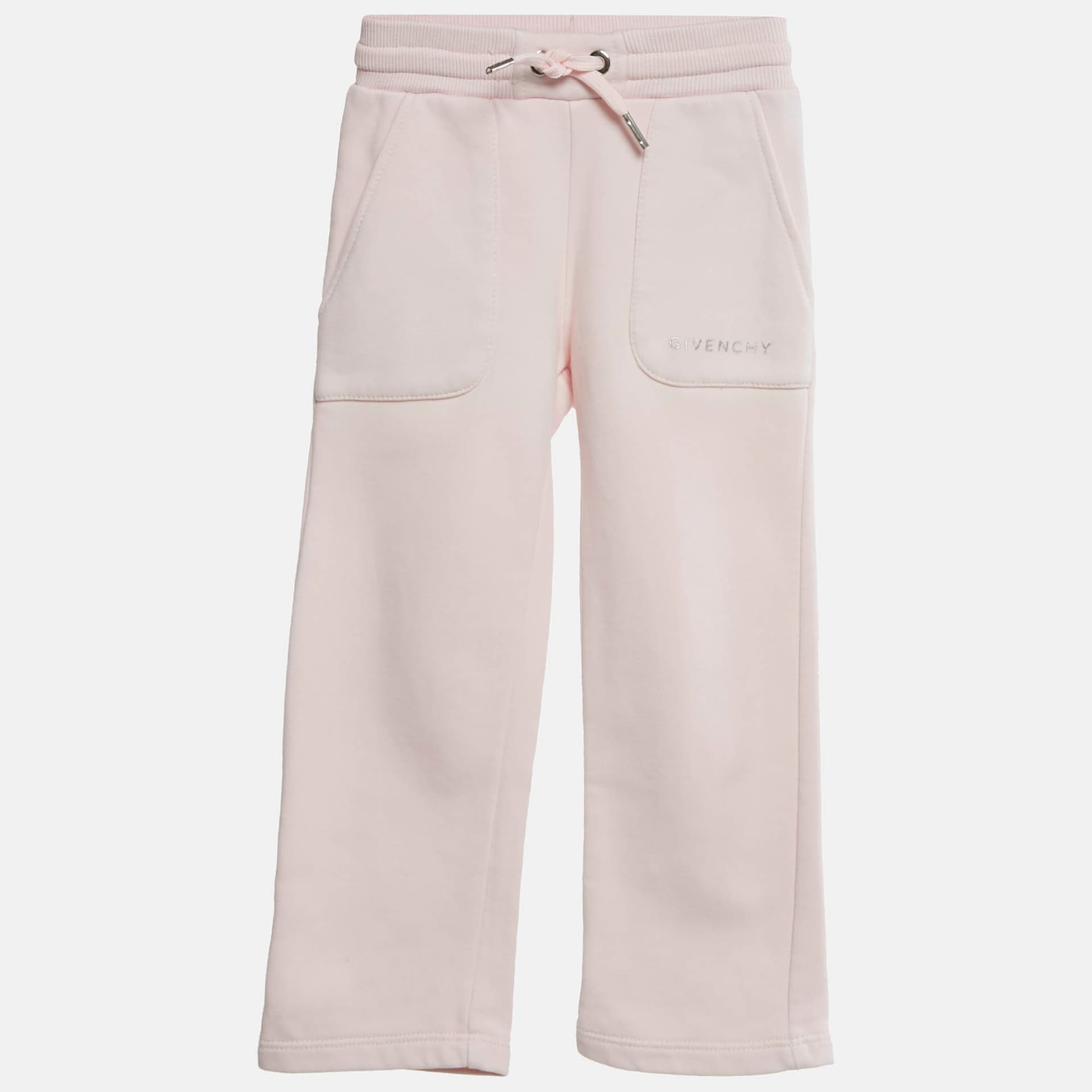 Givenchy Pink Cotton Knit Pants 3 Years