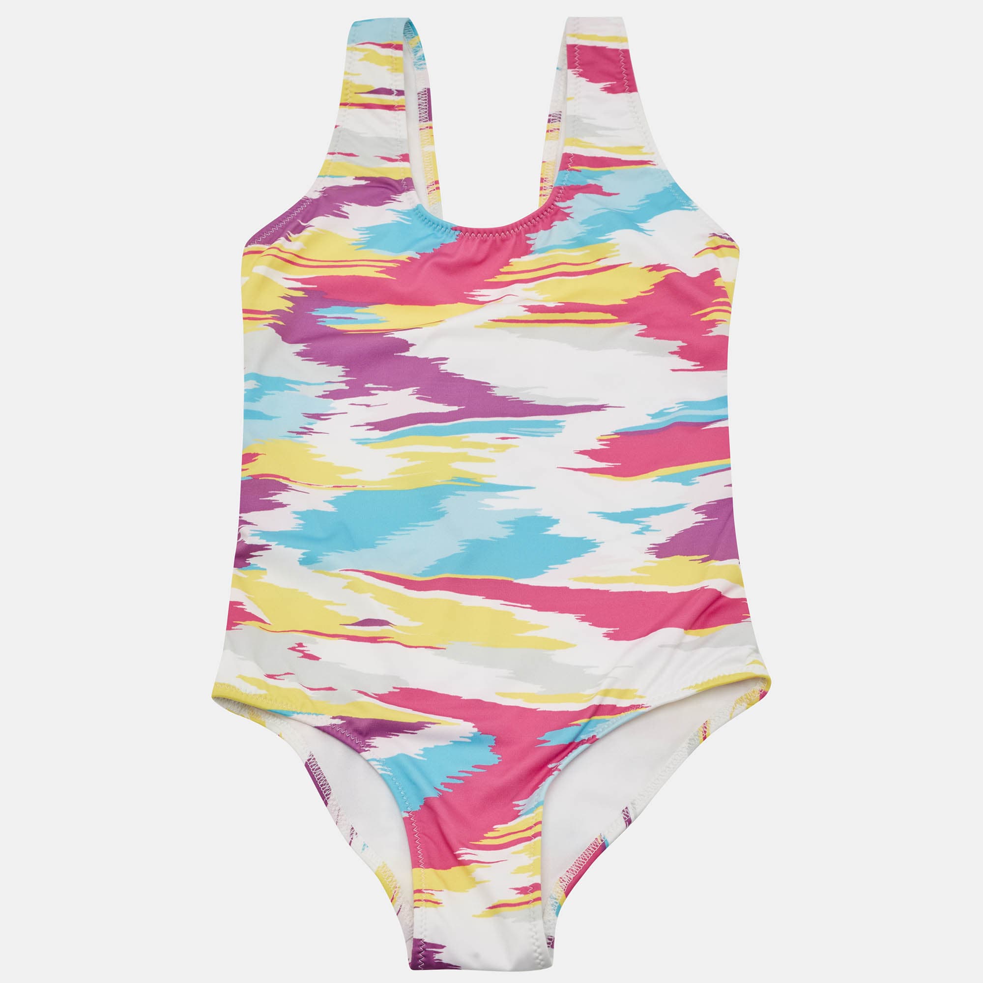 Missoni Kids Multicolor Printed Jersey Swimsuit Size 12 Yrs