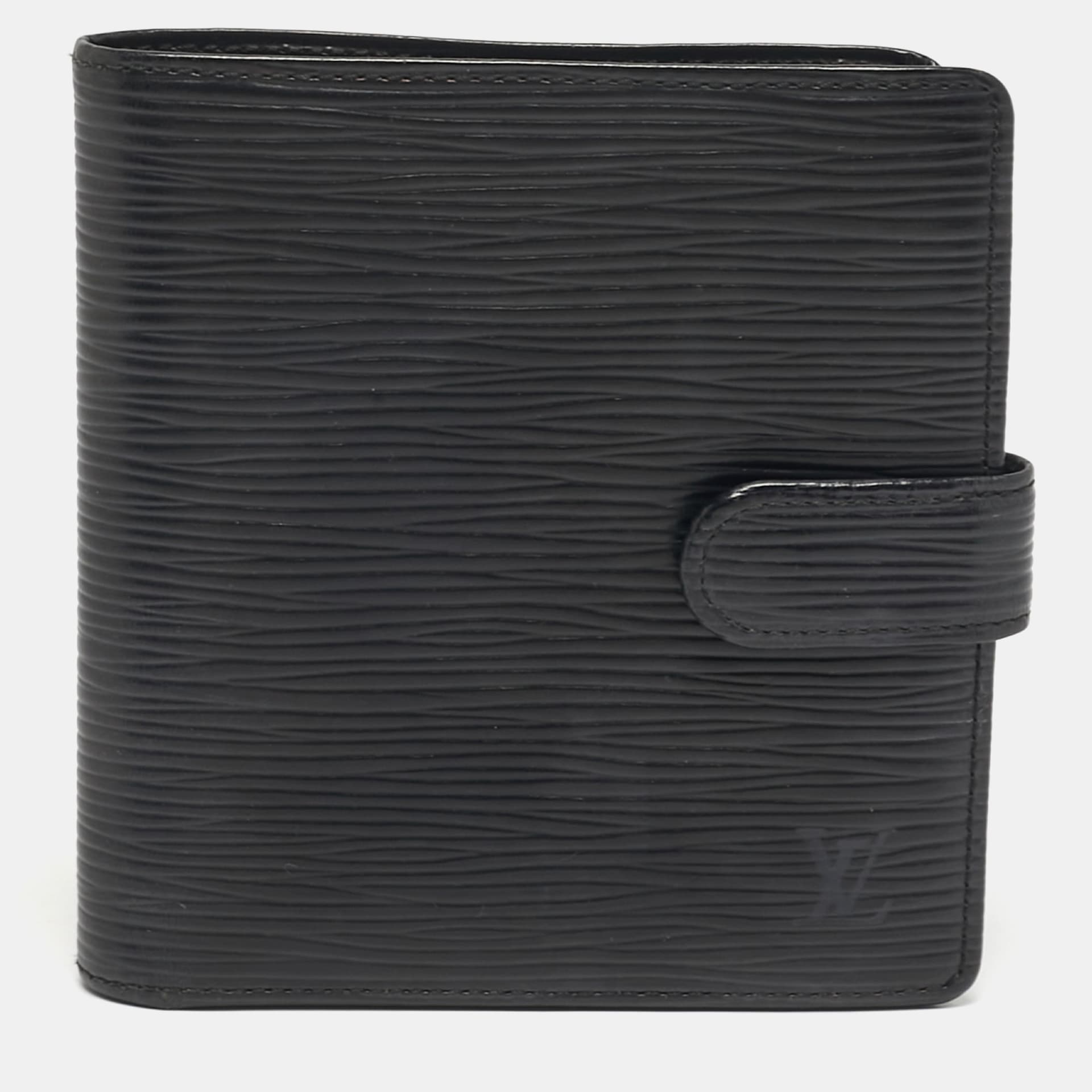 Louis Vuitton Porte Billets Black Epi Leather Wallet