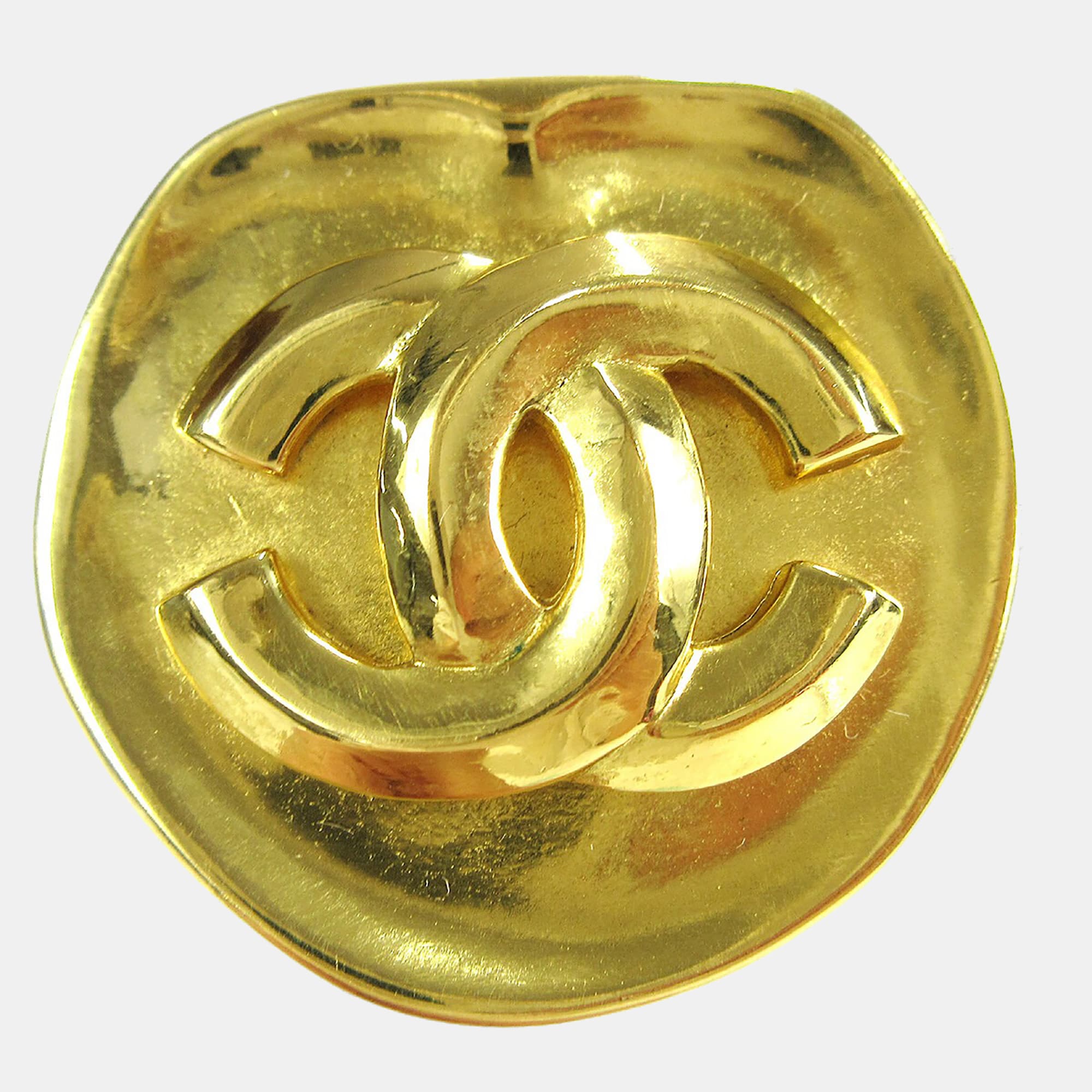 Chanel Brooch Pin Gold