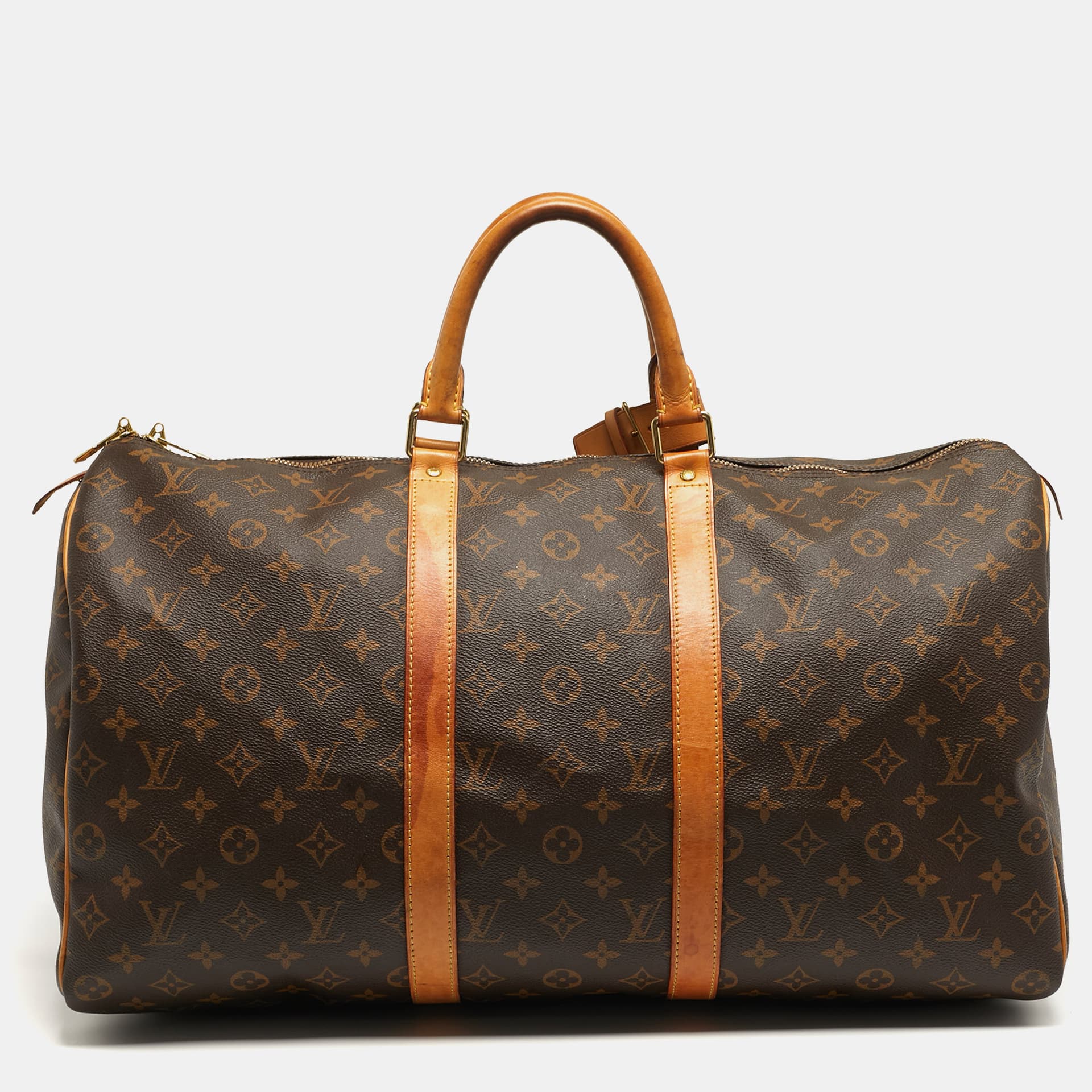 Louis Vuitton Keepall 50 Monogram Canvas Bag