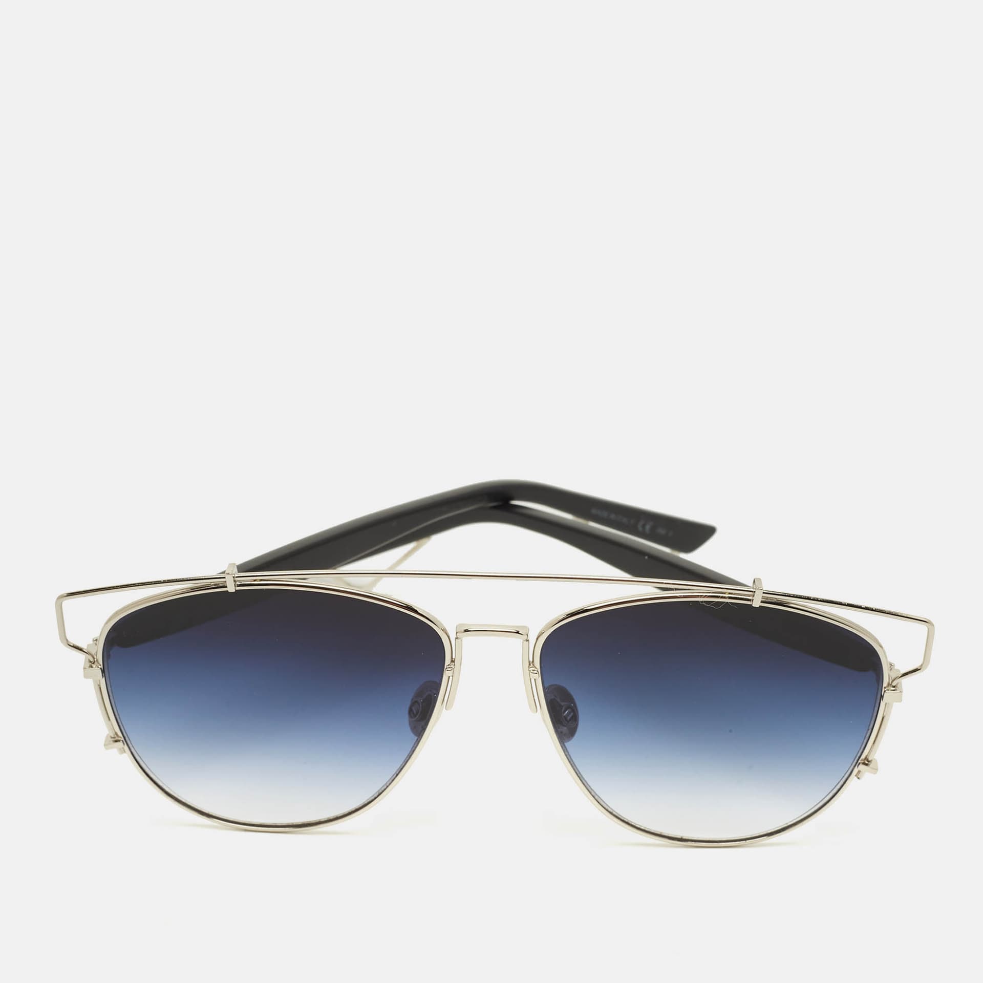 Dior Blue/Black Gradient 84J84 Technologic Aviator Sunglasses