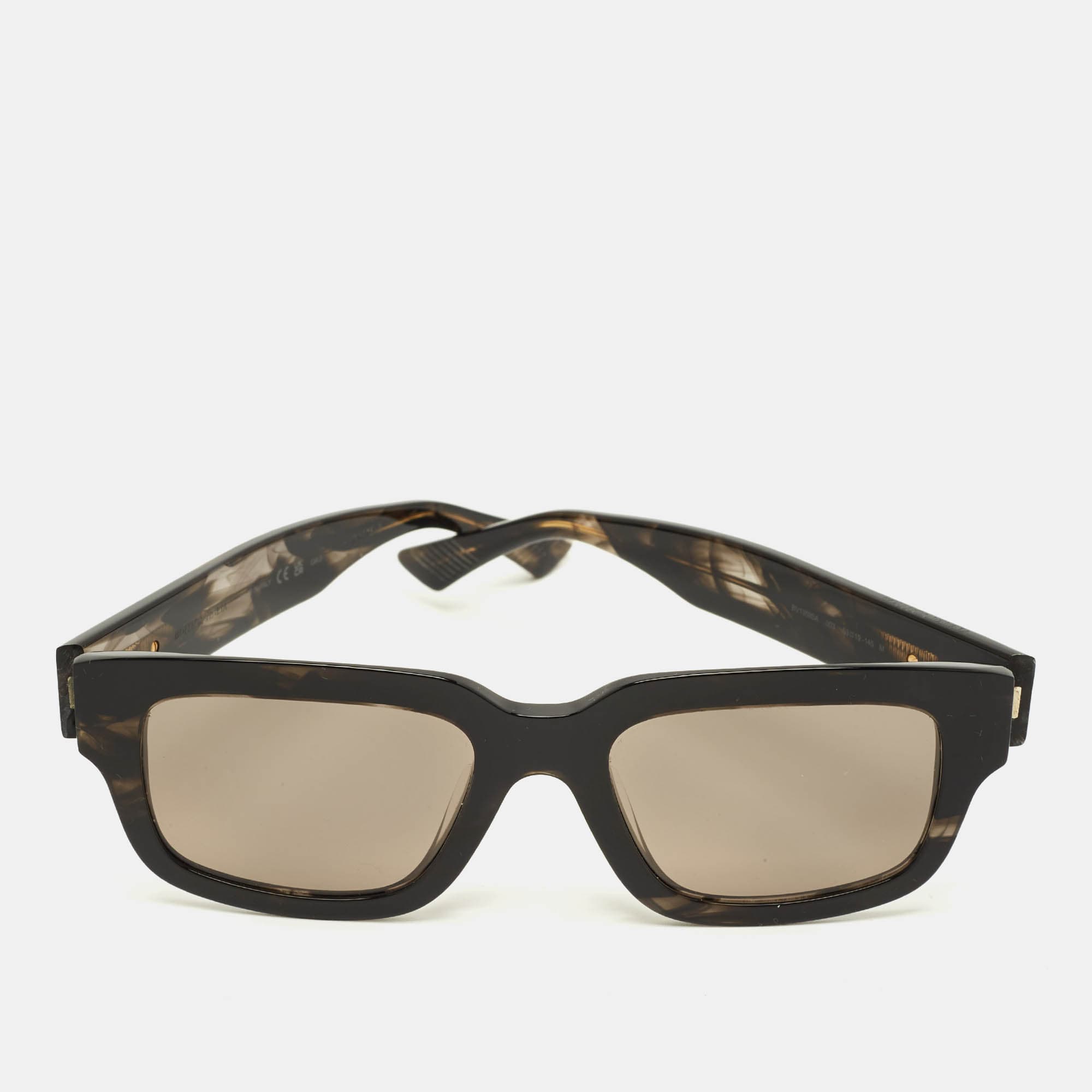 Bottega Veneta Black BV1359SA Square Sunglasses