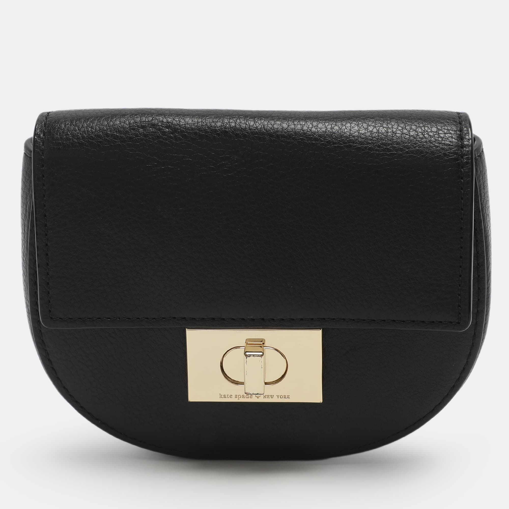 Kate Spade Black Leather Belt Bag
