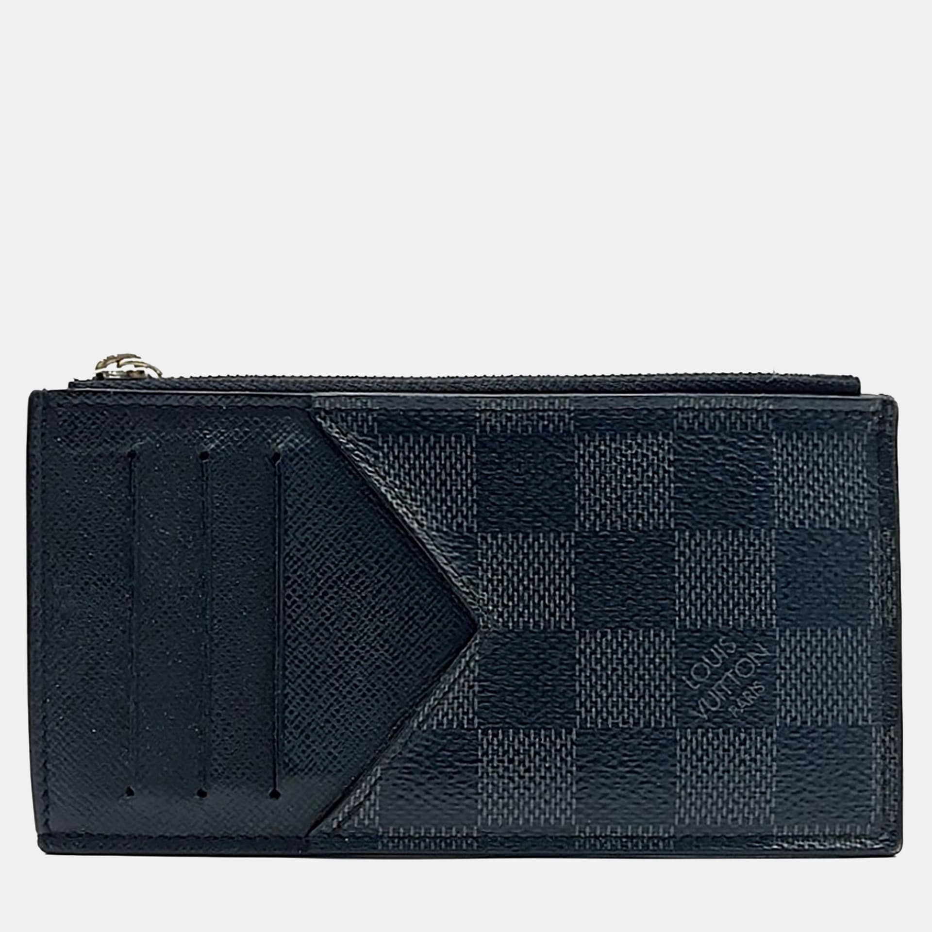 Louis Vuitton Zippy Card Holder Graphite Damier Graphite Coated Canvas Card Holder