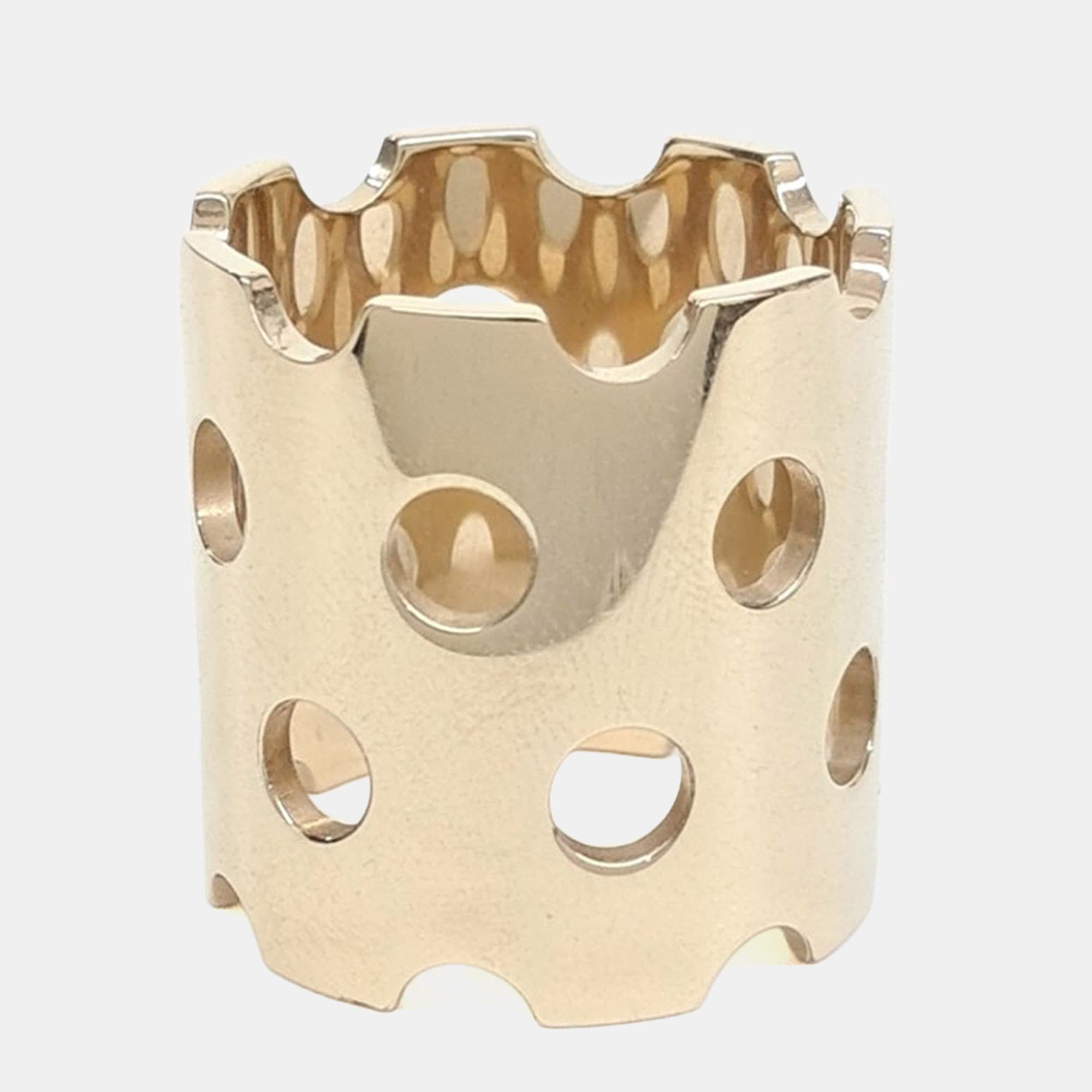 Hermes Gold  Scarf Ring