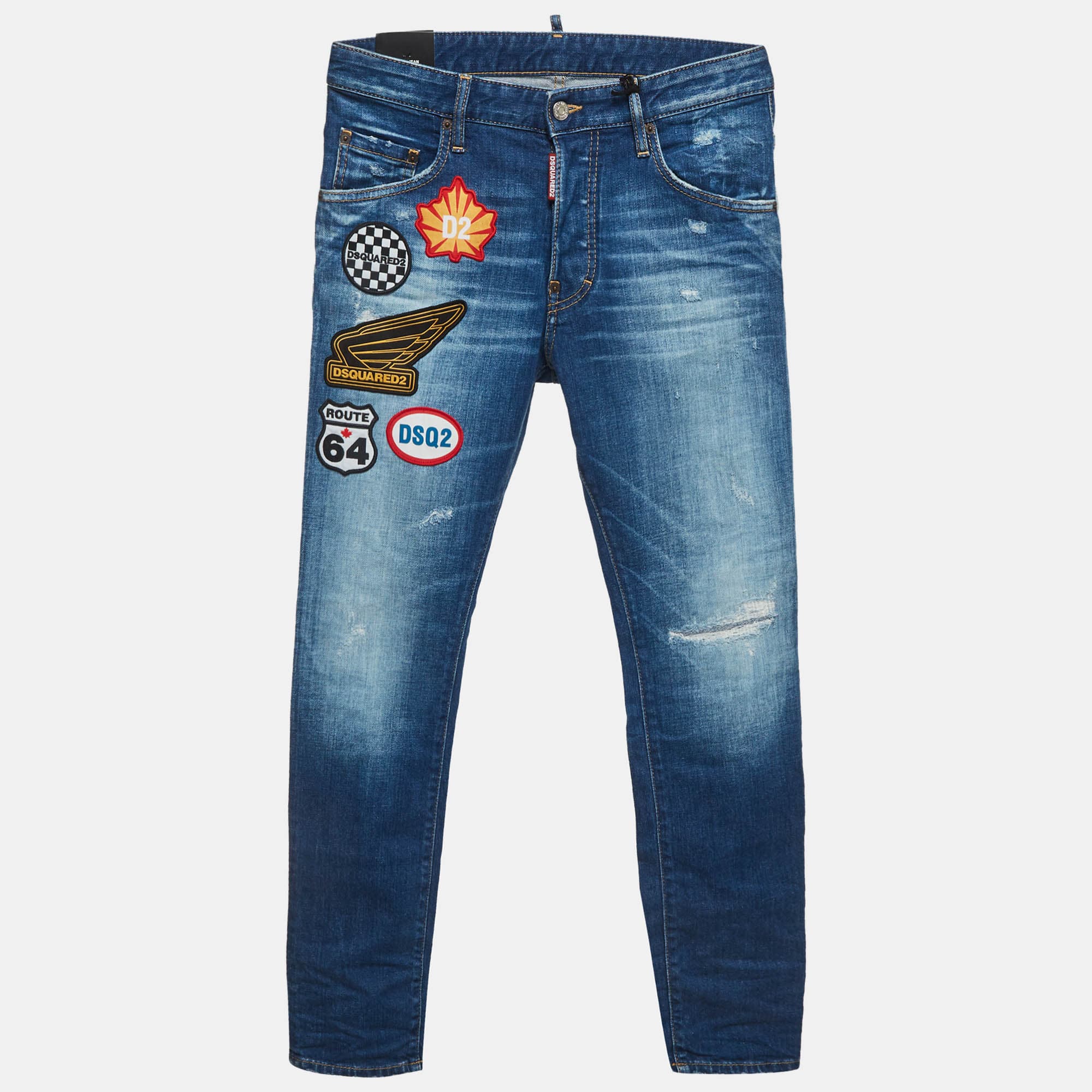 Dsquared2 Blue Denim Skater Jeans S/Waist 32"