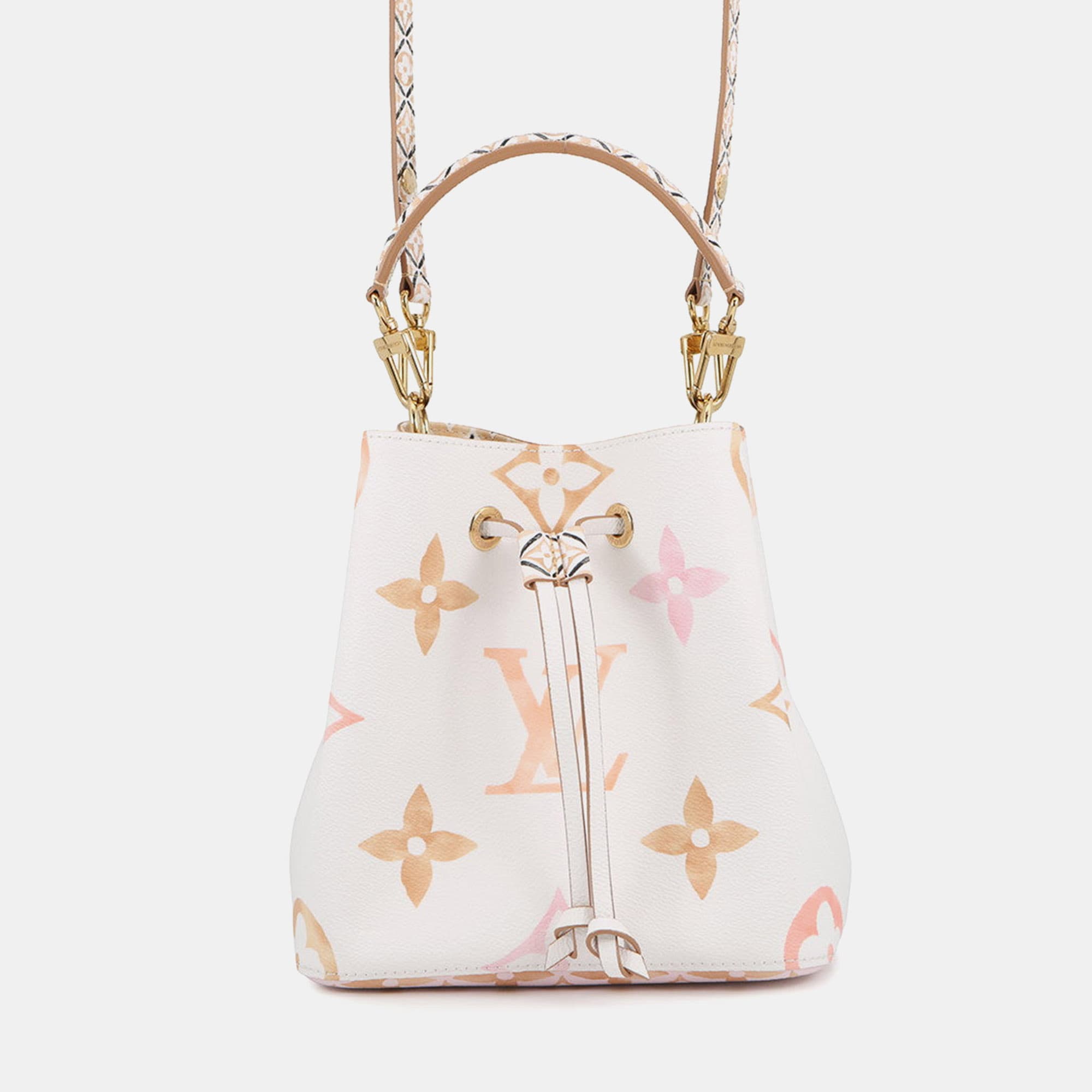 Louis Vuitton Lv By The Pool Neonoe White/Beige Monogram / Giant Size Bb