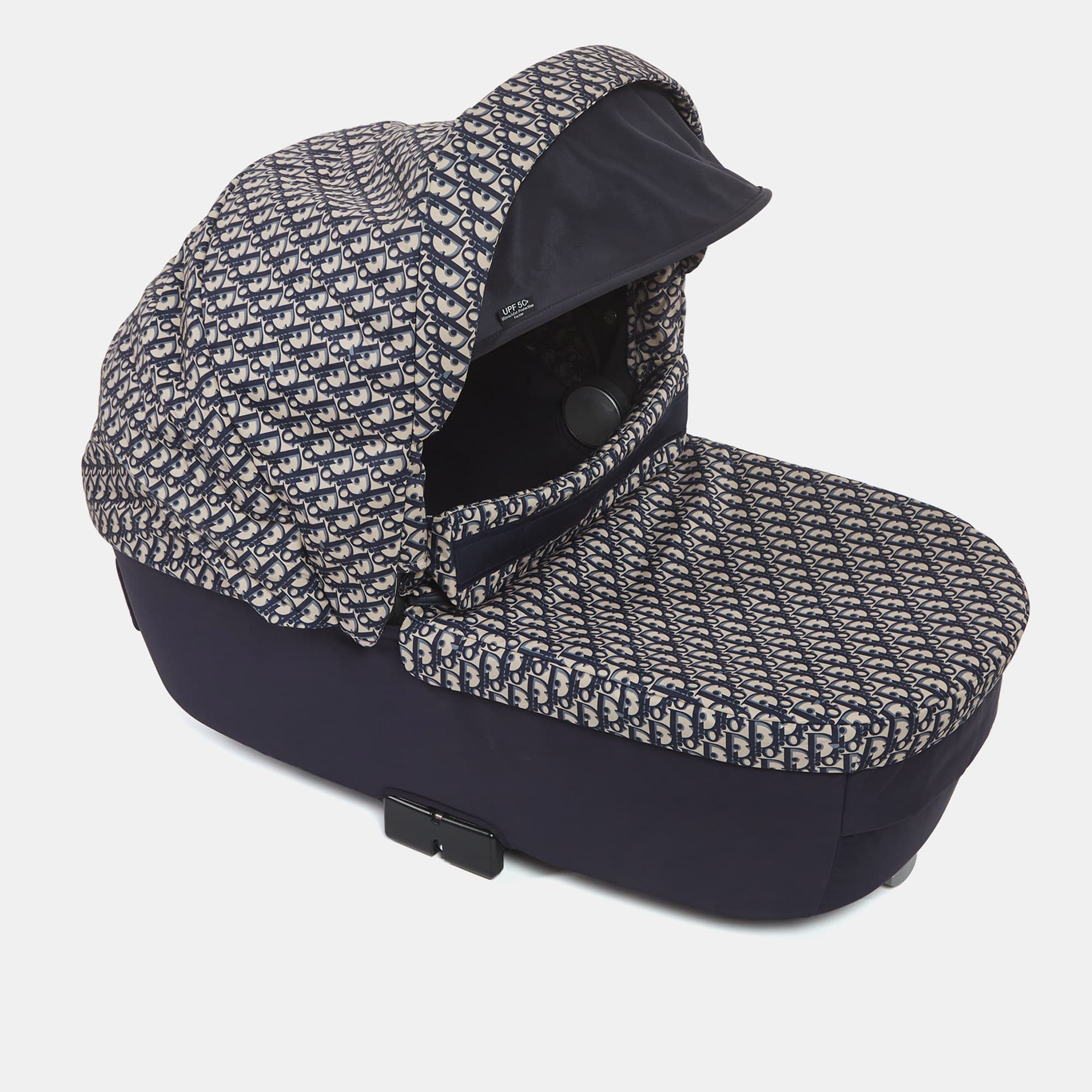 Dior x Inglesina Blue/Beige Oblique Technical Fabric Bassinet