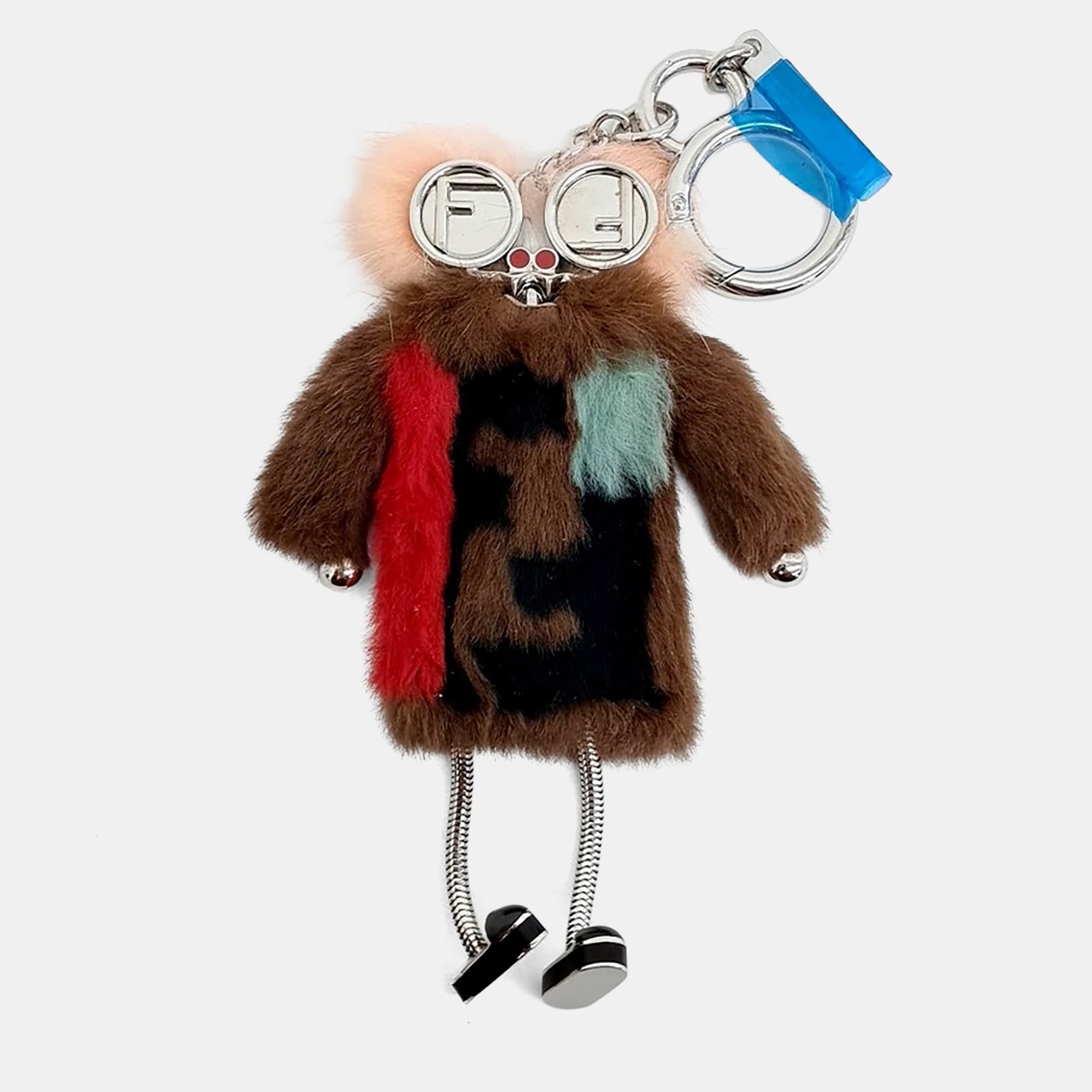 Fendi keychain and bag charm