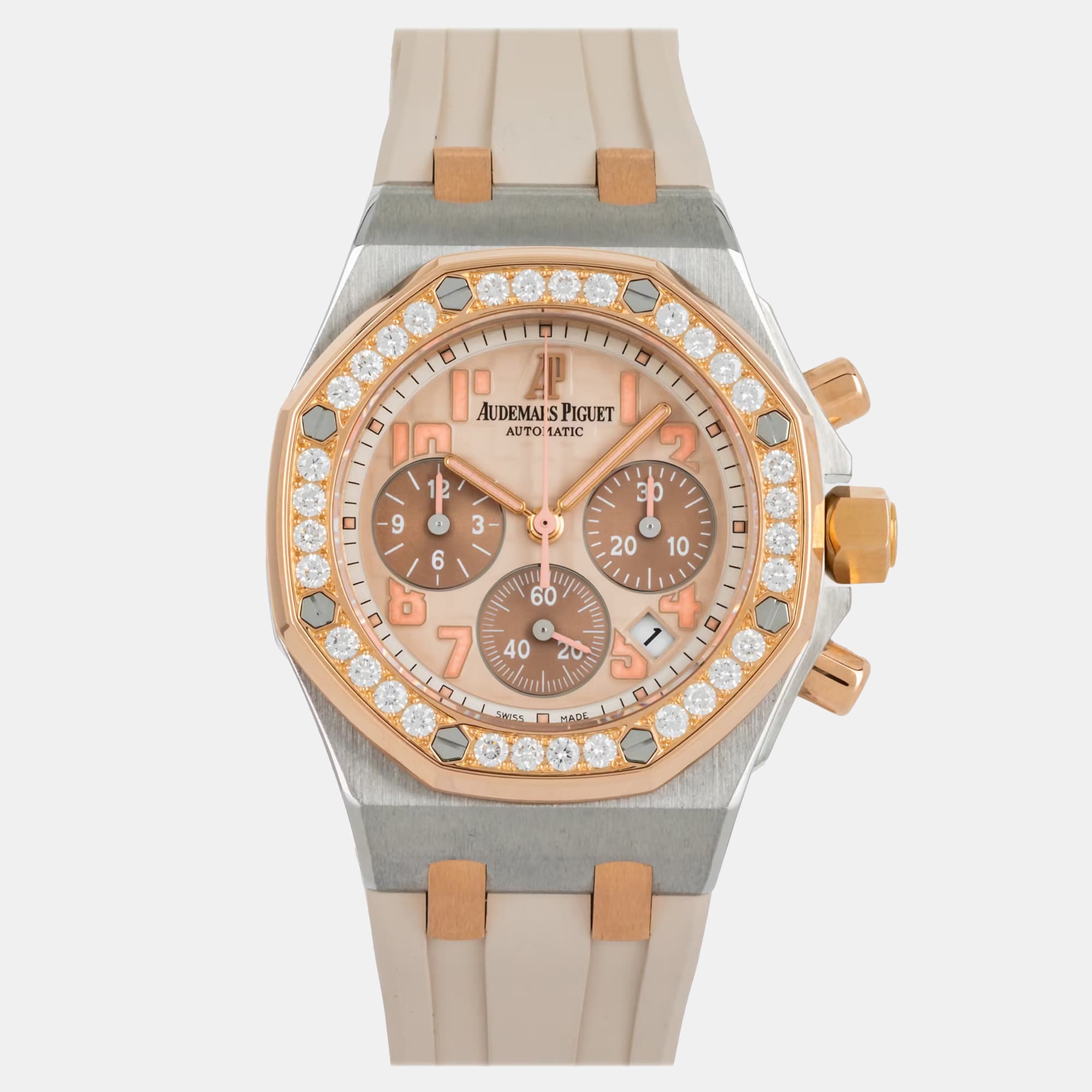 Pre-Owned Audemars Piguet Royal Oak Offshore 26113SR.ZZ.D804CR.01 Automatic 37 mm